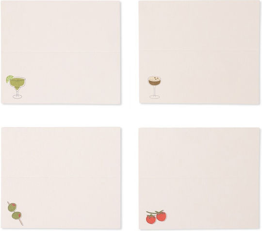 Icons Καρτελάκια Θέσεων Τραπεζιού 24 Τμχ Place Cards Here's How