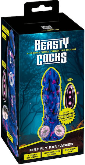 Beasty Cocks Ρεαλιστικός Δονητής με Απομακρυσμένο Έλεγχο 16cm