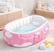 Aufblasbare Baby-Badewanne Rosa