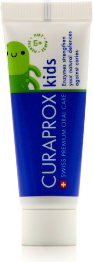 Curaprox Παιδική Οδοντόκρεμα με Γεύση Μέντα 10ml