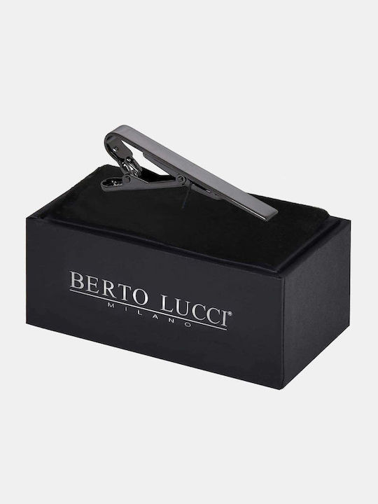 Berto Lucci Щипка за вратовръзка Сребриста