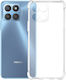 Husă Antișoc Honor 70 Lite din Silicon Flexibil cu Colțuri Întărite și Protecție pentru Modulul Camerei, Gekko, Transparentă, Rezistentă la Căderi