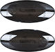 Opel Vectra B 95-02 Dynamisches LED-Seitenblinker-Set, Getönt, 2 Stück