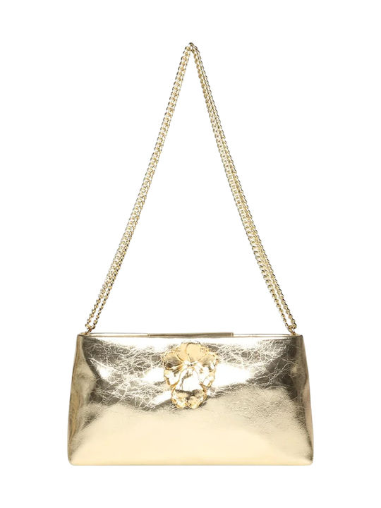 Women's Gold Shoulder Bag