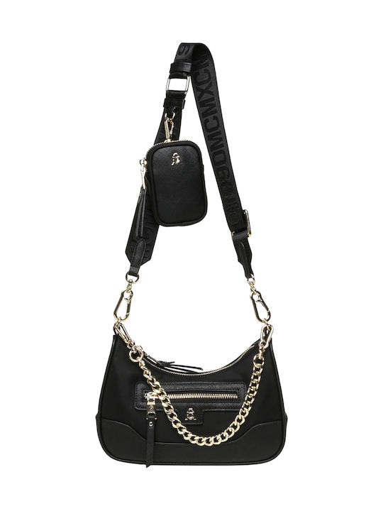 Women's Black Shoulder Bag