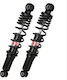 Set Amortizoare YSS Crypton 115S Z50 Monkey Progresive Negre Elat