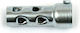 MCS Motorrad Auspuffanlagen 1-1/2 Zoll Durchmesser Drag Pipe Baffle 4 Zoll Lang