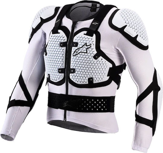 Προστασια Θωρακα Bionic Action V3 Protection Jacket White Black 6500127-21 Alpinestars