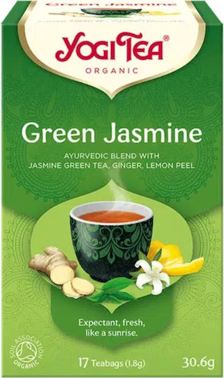 Yogi Tea Green Tea Organic Product Jasmine 17 Bags