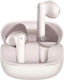 Earbuds 5 Bluetooth Handsfree Earphones with Sweat Resistance and Charging Case Light Pink