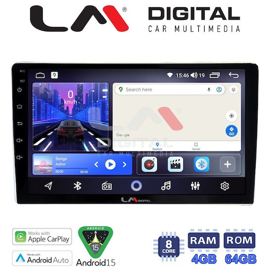 LM Digital Autoradio für Peugeot Expert / Partner Fiat Scudo Toyota Proace Citroen C2 / C3 / Berlingo / C4 / Jumpy 2001 (Bluetooth/USB/WiFi/GPS)