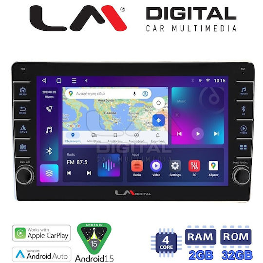 LM Digital Auto-Audiosystem für Peugeot Expert / Partner Fiat Scudo Toyota Proace Citroen C2 / C3 / Berlingo / C4 / Jumpy 2001 (Bluetooth/USB/WLAN/GPS)
