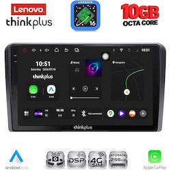 Lenovo Auto-Audiosystem für BMW X2 / X6 Honda Jazz 2019–2026 (Bluetooth/USB/WiFi/GPS/Apple CarPlay/Android Auto) mit 10" Touchscreen