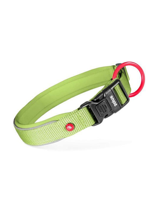 Zolux Zolux Premium Nylon Dog Collar 35-40 Cm/20 Mm S Light Green