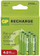 GP Rechargeable AA-Batterien 2100 mAh, 6er-Pack, Grün, von Greatstore