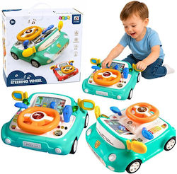 Lean Toys Vehicul Tip Panou Simulator de Conducere cu Lumină și Sunete pentru Copii de 36+ Luni Lean Toys Vehicul Tip Panou Simulator de Conducere cu Lumină și Sunete pentru Copii de 36+ Luni