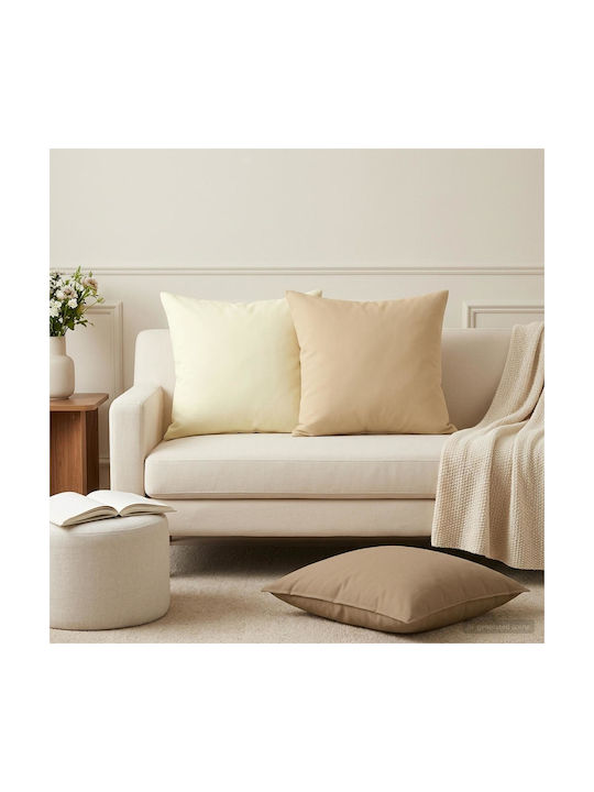 vidaXL Μαξιλάρι Καναπέ Heerlen Taupe 50x50εκ.