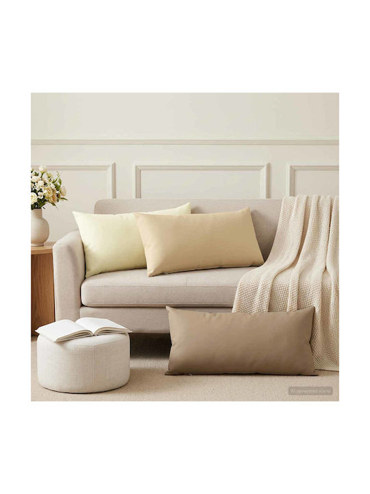 vidaXL Pernă de Canapea Heerlen Taupe 40x70 cm