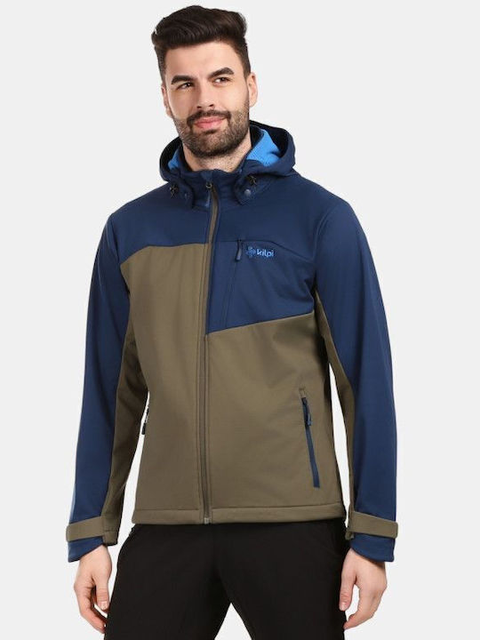 Χειμωνιάτικο Μπουφάν Softshell Αδιάβροχο και Αντιανεμικό Khaki