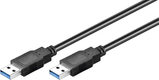 Microconnect Cablu USB 2.0 USB-A tată - USB-A tată Negru 3 m USB3.0AA3B