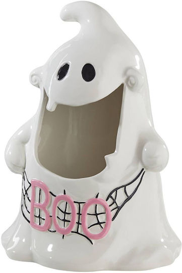 Butlers Halloween General Use Jar with Lid Ceramic White 28x21cm