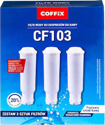 Coffix Wasserfilter Coffix Cf103 Melitta Nivona Krups Bosch Siemens 3 Stück Coffix Wasserfilter Coffix Cf103 Melitta Nivona Krups Bosch Siemens 3 Stück