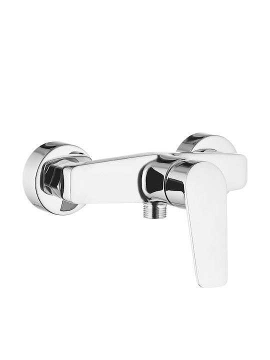 Deante Thermostatische Mischbatterie für Badewanne Silber