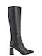 Women's Boots with High Heel Black
