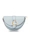 Mirabel Leather Women's Shoulder / Crossbody Bag Light Blue