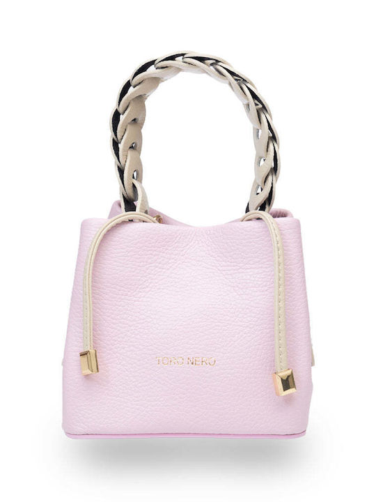 Toro Nero Irina Leather Women's Pink Shoulder Bag