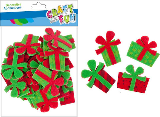 Craft Fun Διακοσμητικά Δώρα από Διακοσμητικό Φιλτς 30 Τεμάχια 12/288