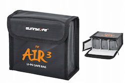 Sunnylife Black Battery Carrying Case for DJI Air 3 / Air 3S 13x6.5x15 cm Sunnylife Black Battery Carrying Case for DJI Air 3 / Air 3S 13x6.5x15 cm