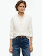 Women's Cardigan with Buttons Ecru