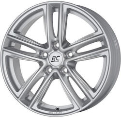 Brock Jante din aliaj pentru autoturisme Rc27 ET45 Argintii