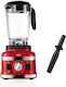 Raf Blender with Plastic Jug 2 L 1500W Red R.2922
