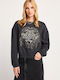 Damen-Sweatshirt Grau