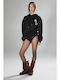 Women's Hooded Sweatshirt Black