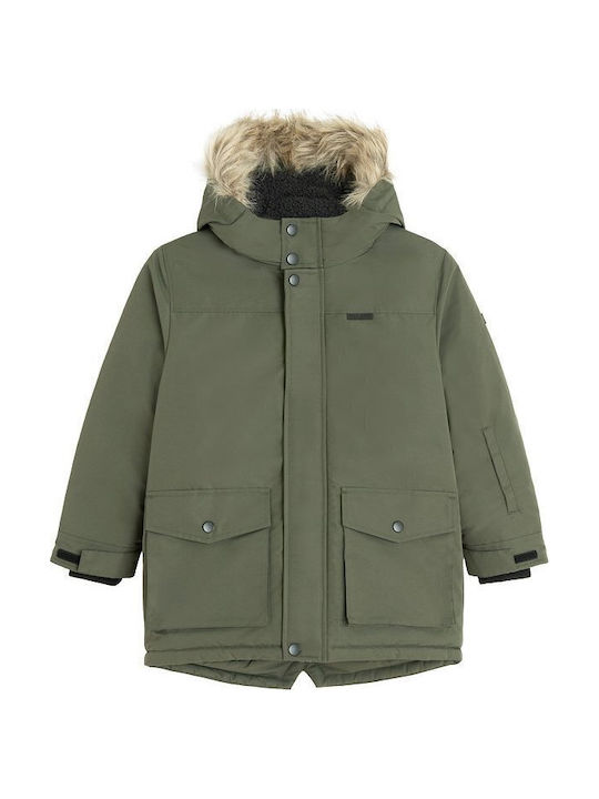 Kids’ Casual Short Green Jacket