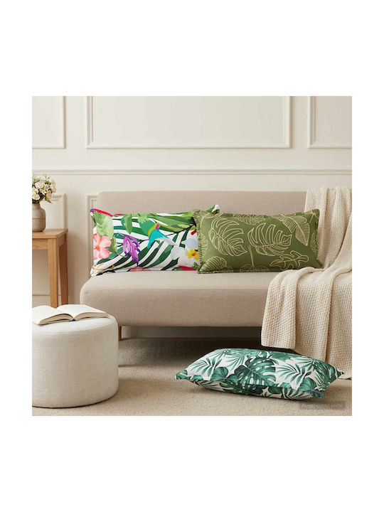 vidaXL Μαξιλάρι Καναπέ Houten Πράσινο 40x70εκ.