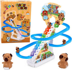 Lean Toys Capybara mit beweglichen Rolltreppen