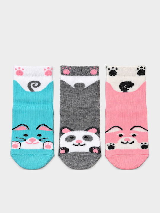 Design Socks Παιδικές Κάλτσες Πολύχρωμο 3 Ζευγάρια