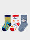 Design Socks Παιδικές Κάλτσες Πολύχρωμο 3 Ζευγάρια