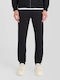 Elasticated Sweatpants Black