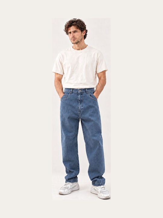 Nineteen Apparel Club Мъжки еластични дънки Den...