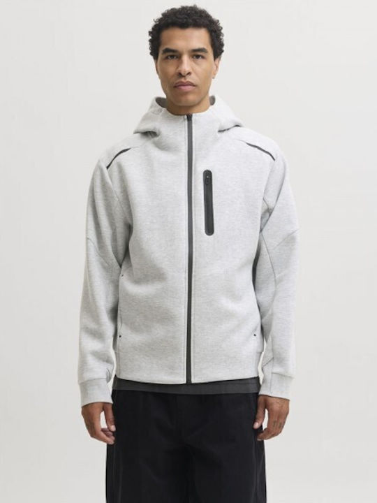 Jcofusion Herren-Kapuzenjacke Grey Melange