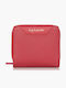 Leather Women's Wallet Red