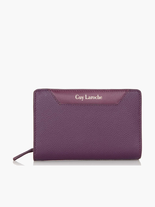 Guy Laroche Purple Leather Women's Wallet