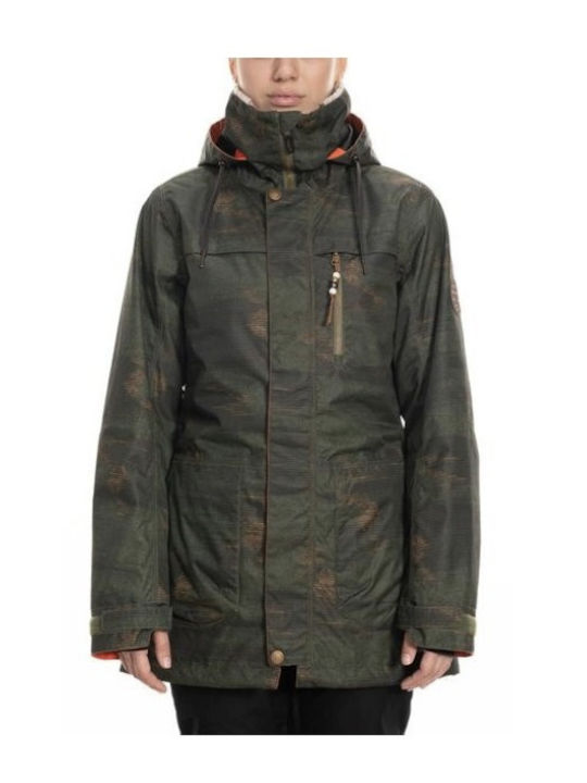 686 I-000911-57 Women's Ski & Snowboard Jacket Green