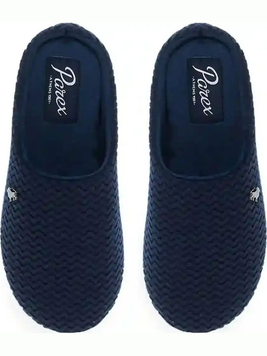 Parex Herren Hausschuhe Blau