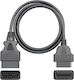 Techstar Obd2 Extension Cable 100 Cm Male-female 16 Pin 26awg